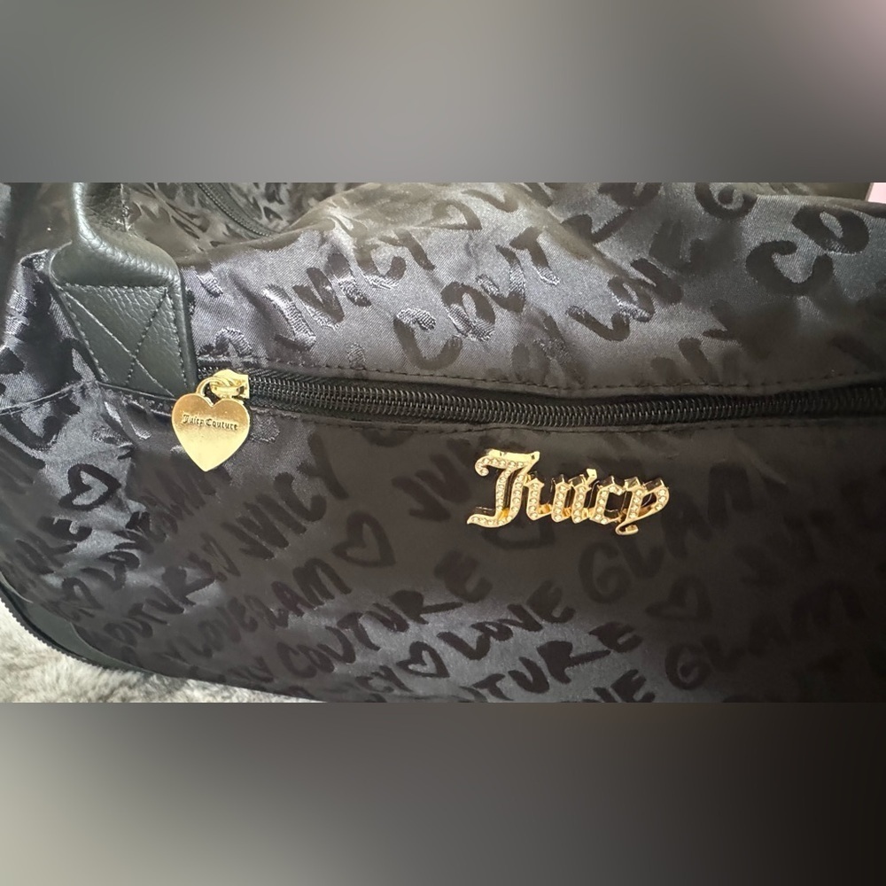Juicy Couture Black Travel Bags Set - Picture 10 of 13